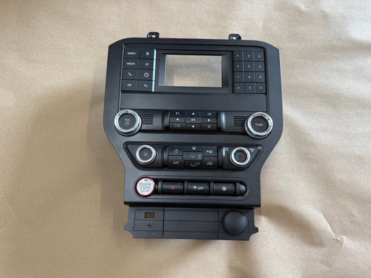 2018-2023 Ford Mustang GT Face Plate Radio Trim Piece