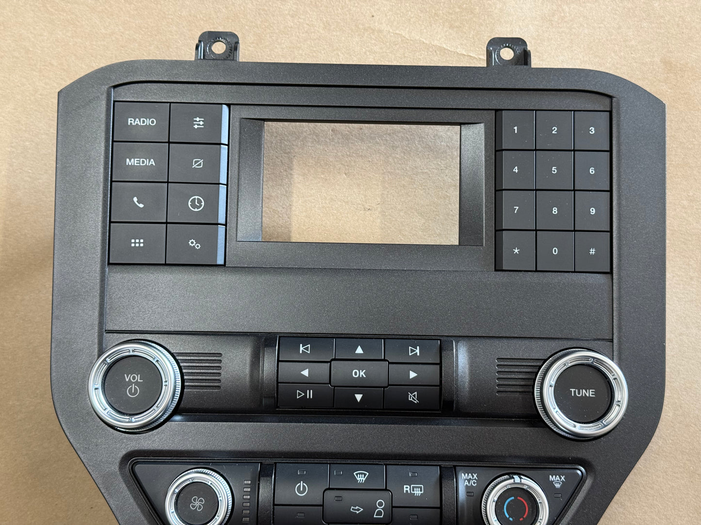2018-2023 Ford Mustang GT Face Plate Radio Trim Piece