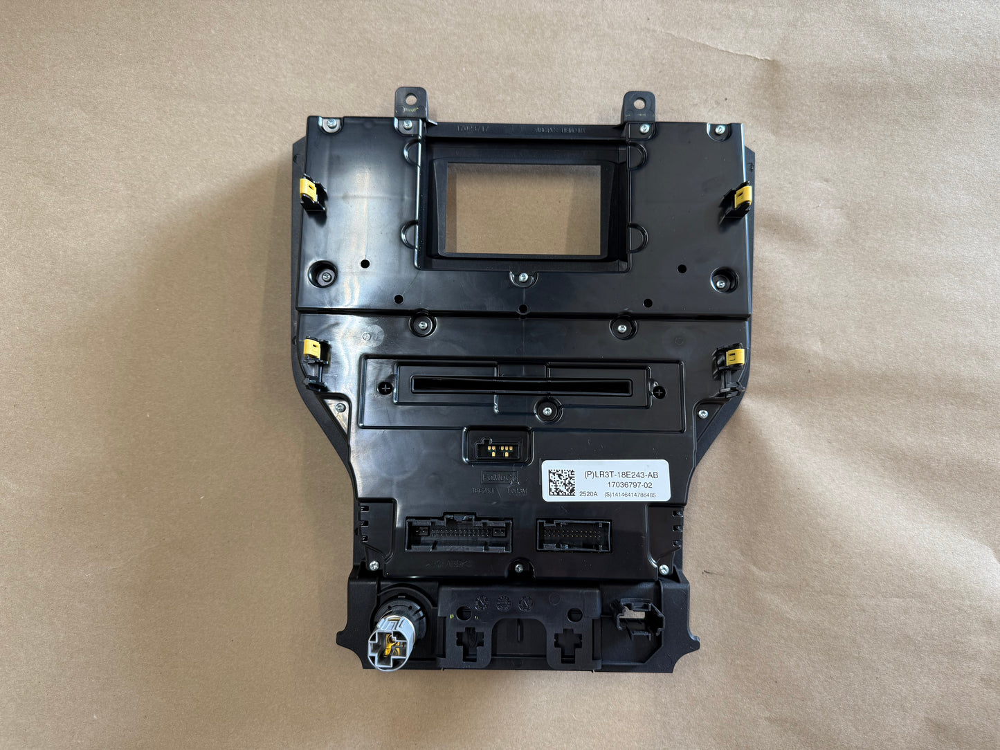 2018-2023 Ford Mustang GT Face Plate Radio Trim Piece