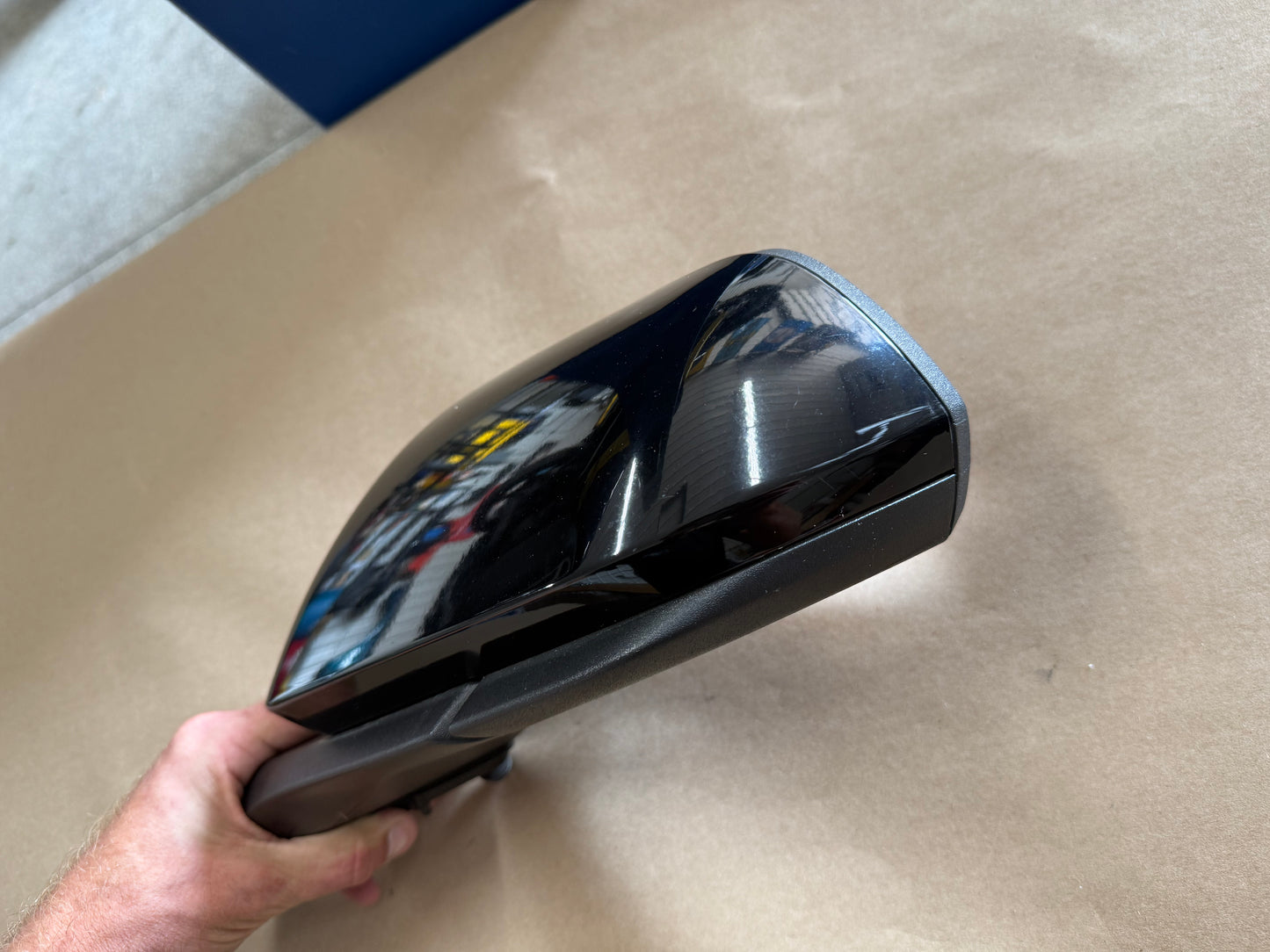 2015-2023 Ford Mustang GT LH Driver Side Mirror "Black"