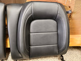 2015-2017 Ford Mustang GT Premium Leather Front Rear Seats Black Heated Cooled