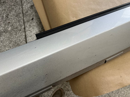 2010-2015 Chevrolet Camaro SS LH Driver Side Skirt Molding "Silver"
