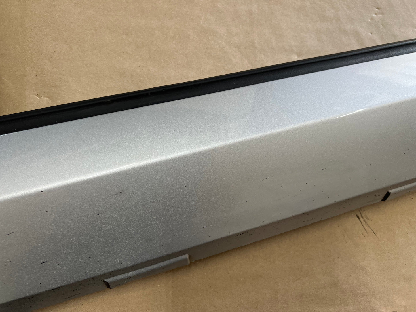 2010-2015 Chevrolet Camaro SS LH Driver Side Skirt Molding "Silver"