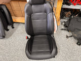 2015-2017 Ford Mustang GT Premium Leather Front Rear Seats Black Heated Cooled