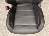 2015-2017 Ford Mustang GT Premium Leather Front Rear Seats Black Heated Cooled