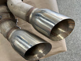 2012-2015 Chevrolet Camaro SS Quad Tip Mufflers RH LH Pair Used