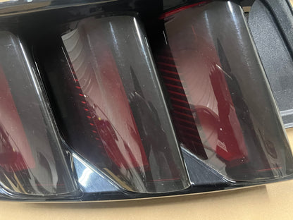 2015-2017 Ford Mustang GT GT500 Eco boost RH LH Tail Lights Pair Smoked Covers