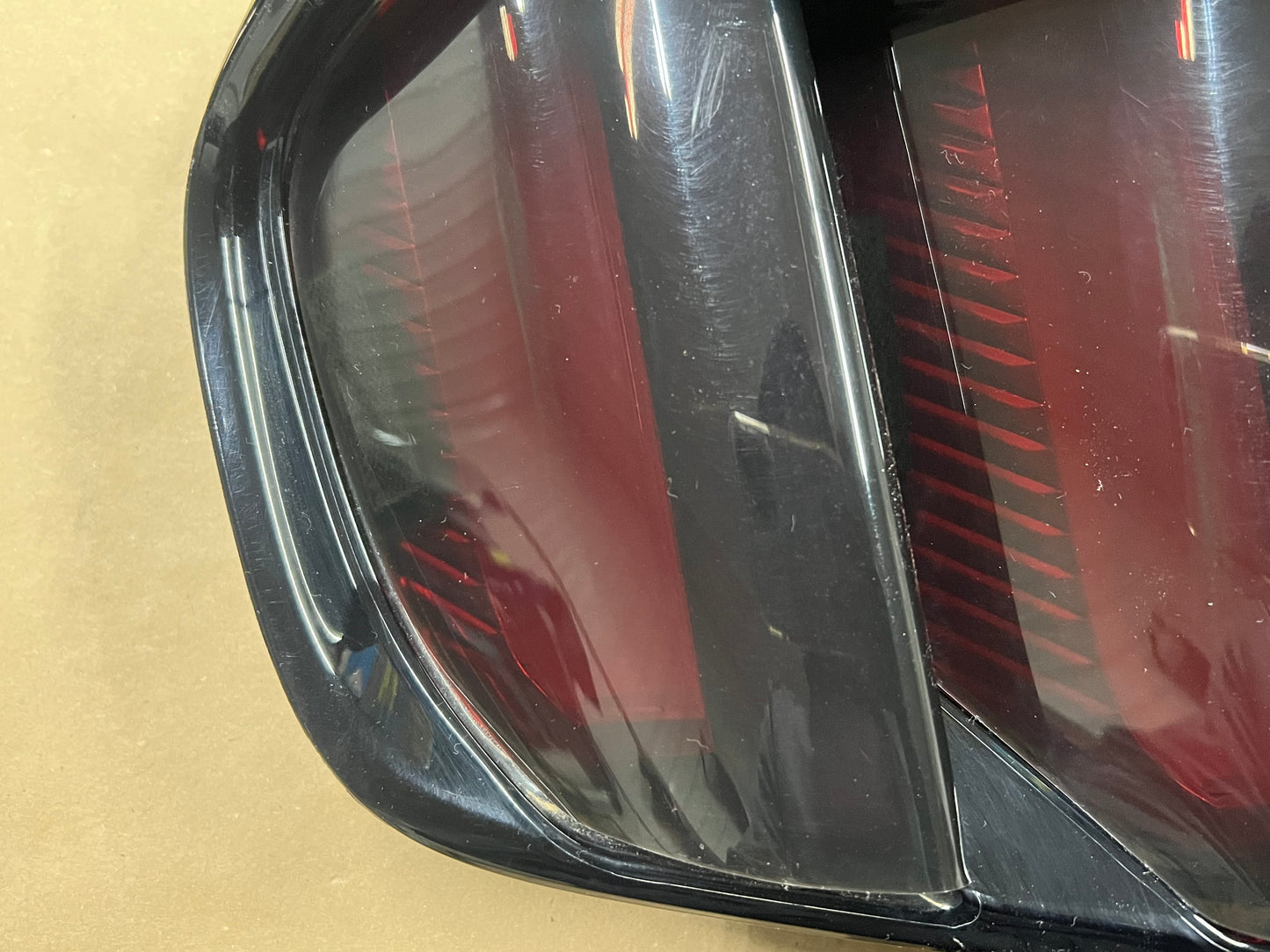 2015-2017 Ford Mustang GT GT500 Eco boost RH LH Tail Lights Pair Smoked Covers
