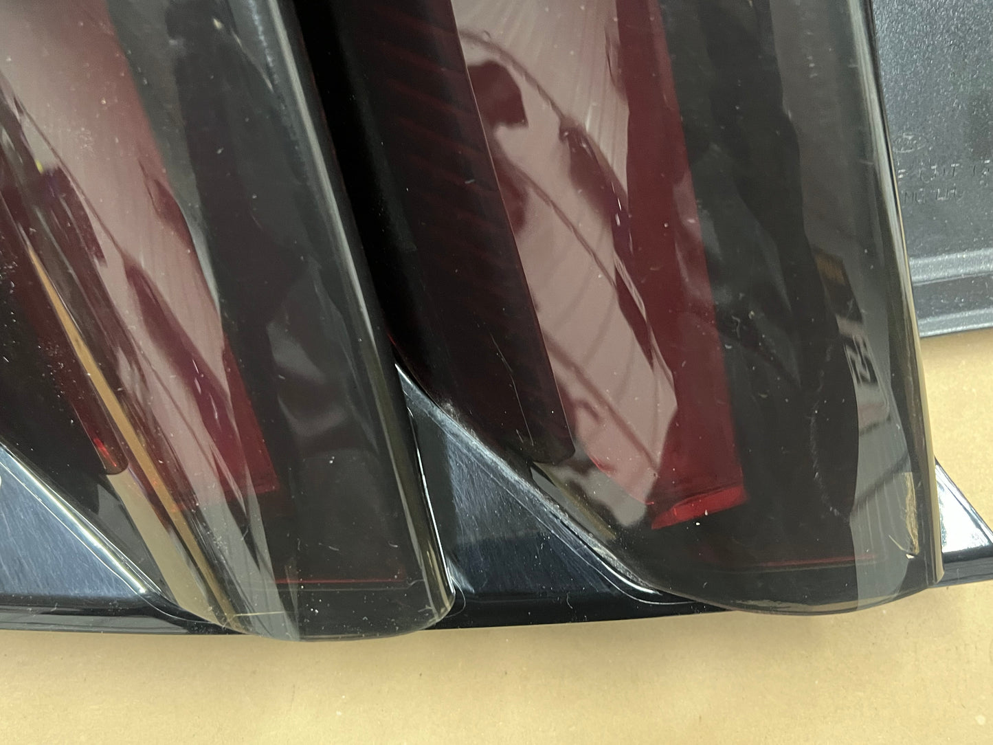 2015-2017 Ford Mustang GT GT500 Eco boost RH LH Tail Lights Pair Smoked Covers