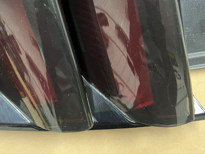 2015-2017 Ford Mustang GT GT500 Eco boost RH LH Tail Lights Pair Smoked Covers