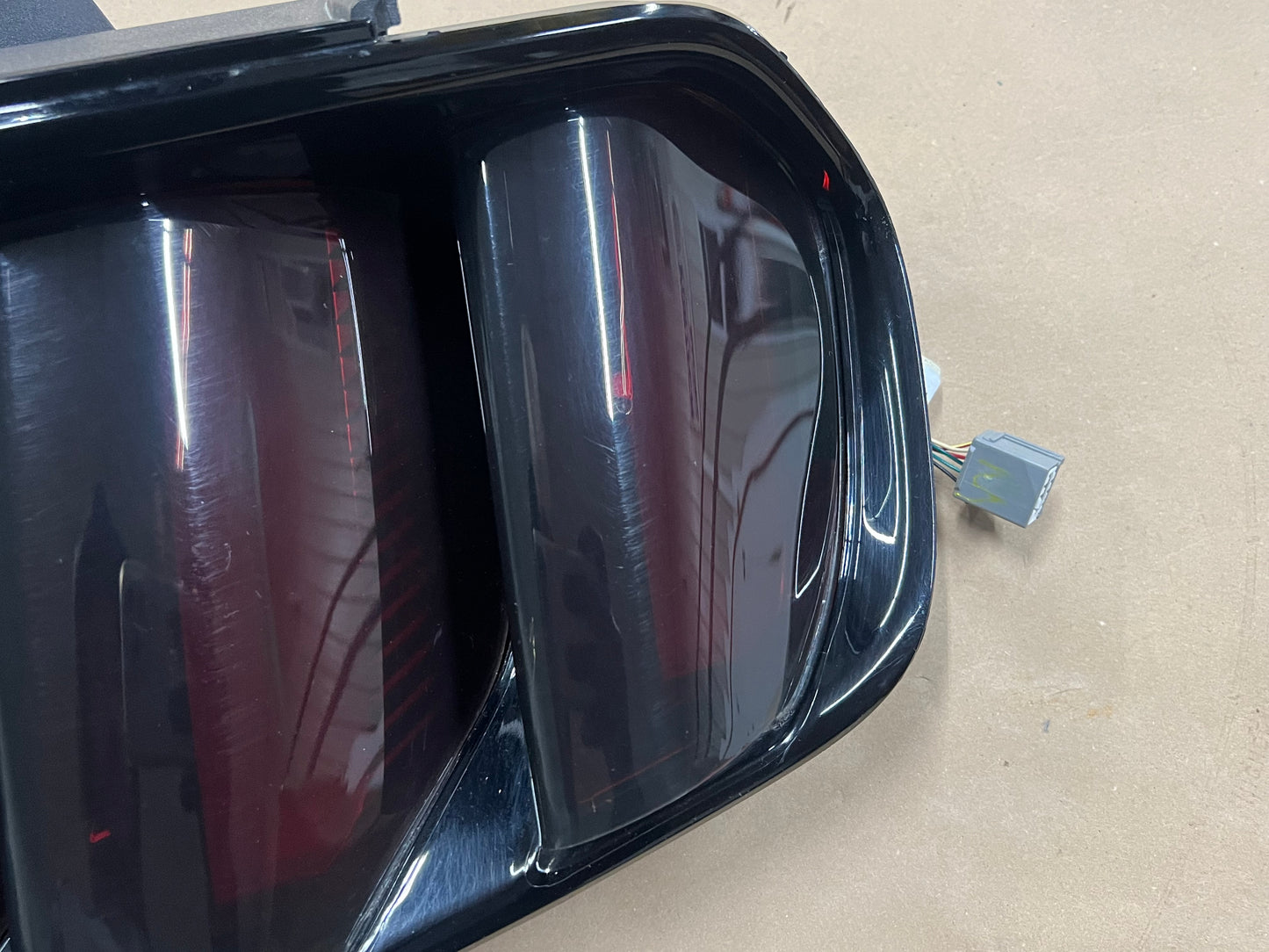 2015-2017 Ford Mustang GT GT500 Eco boost RH LH Tail Lights Pair Smoked Covers