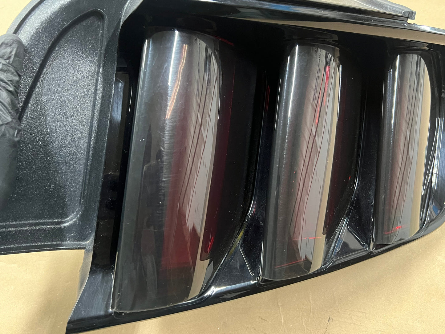 2015-2017 Ford Mustang GT GT500 Eco boost RH LH Tail Lights Pair Smoked Covers