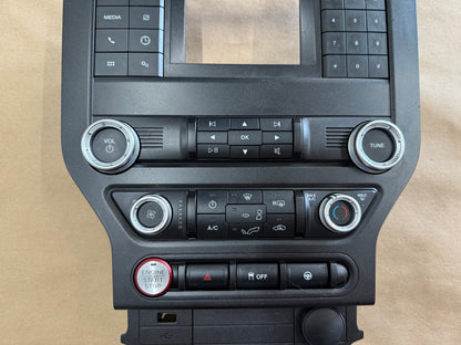 2018-2023 Ford Mustang GT Face Plate Radio Trim Piece