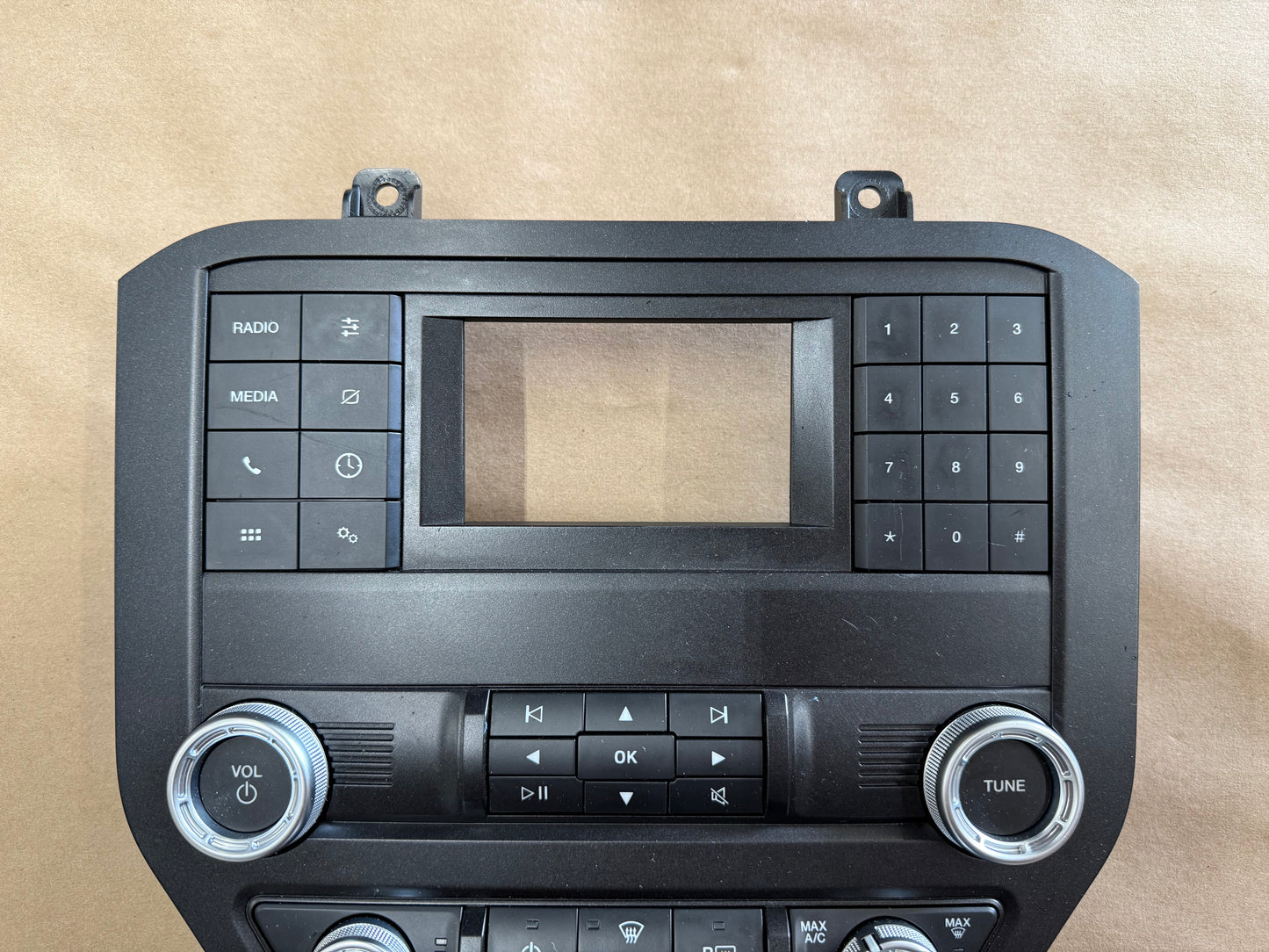 2018-2023 Ford Mustang GT Face Plate Radio Trim Piece