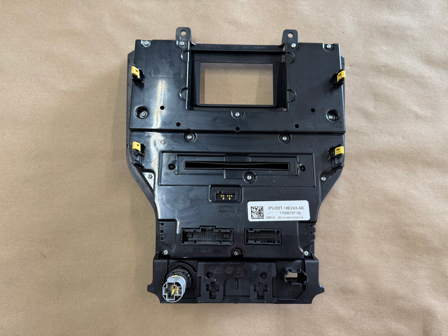 2018-2023 Ford Mustang GT Face Plate Radio Trim Piece