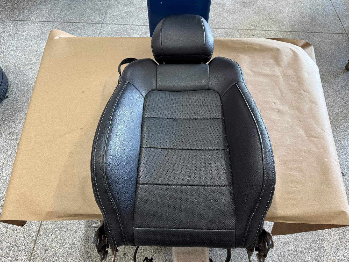 2015-2017 Ford Mustang GT RH Passenger Side Upper Seat Black Leather