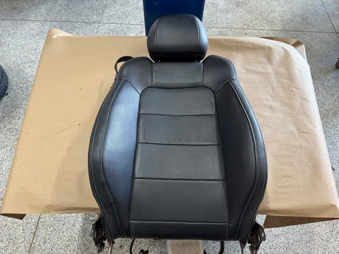 2015-2017 Ford Mustang GT RH Passenger Side Upper Seat Black Leather