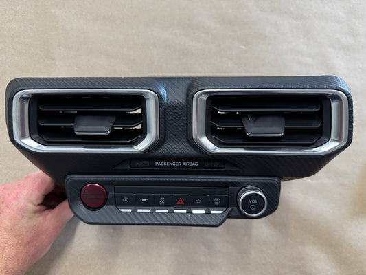 2024-2026 Ford Mustang S650 Center Dash Trim Air Vents Push Start Bezel Panel