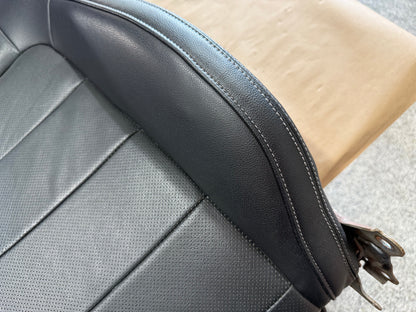 2015-2017 Ford Mustang GT RH Passenger Side Upper Seat Black Leather