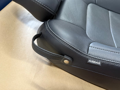 2015-2017 Ford Mustang GT RH Passenger Side Upper Seat Black Leather