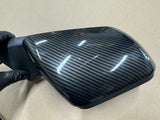 2015-2023 Mustang GT RH Passenger Side Mirror Carbon Fiber Mirror Cap design