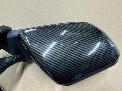 2015-2023 Mustang GT RH Passenger Side Mirror Carbon Fiber Mirror Cap design