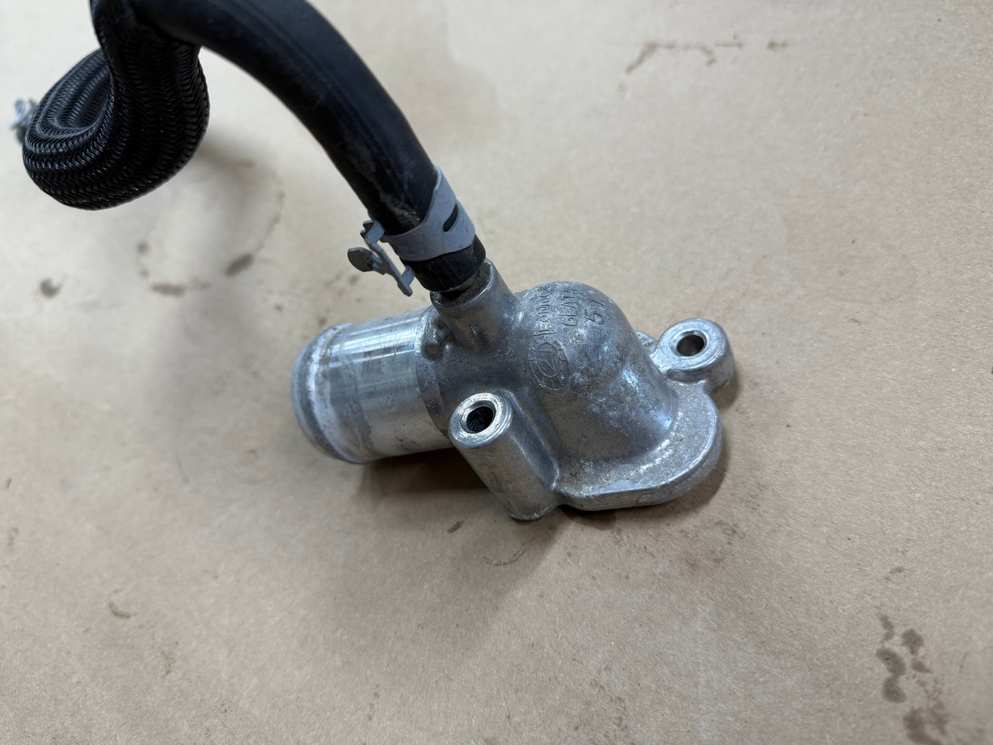2011-2023 Mustang GT 5.0L V8 Water Neck with hose