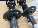 2015-2023 Ford Mustang KellTrac Adjustable Drag Struts, Front, PAIR w/CC Plates