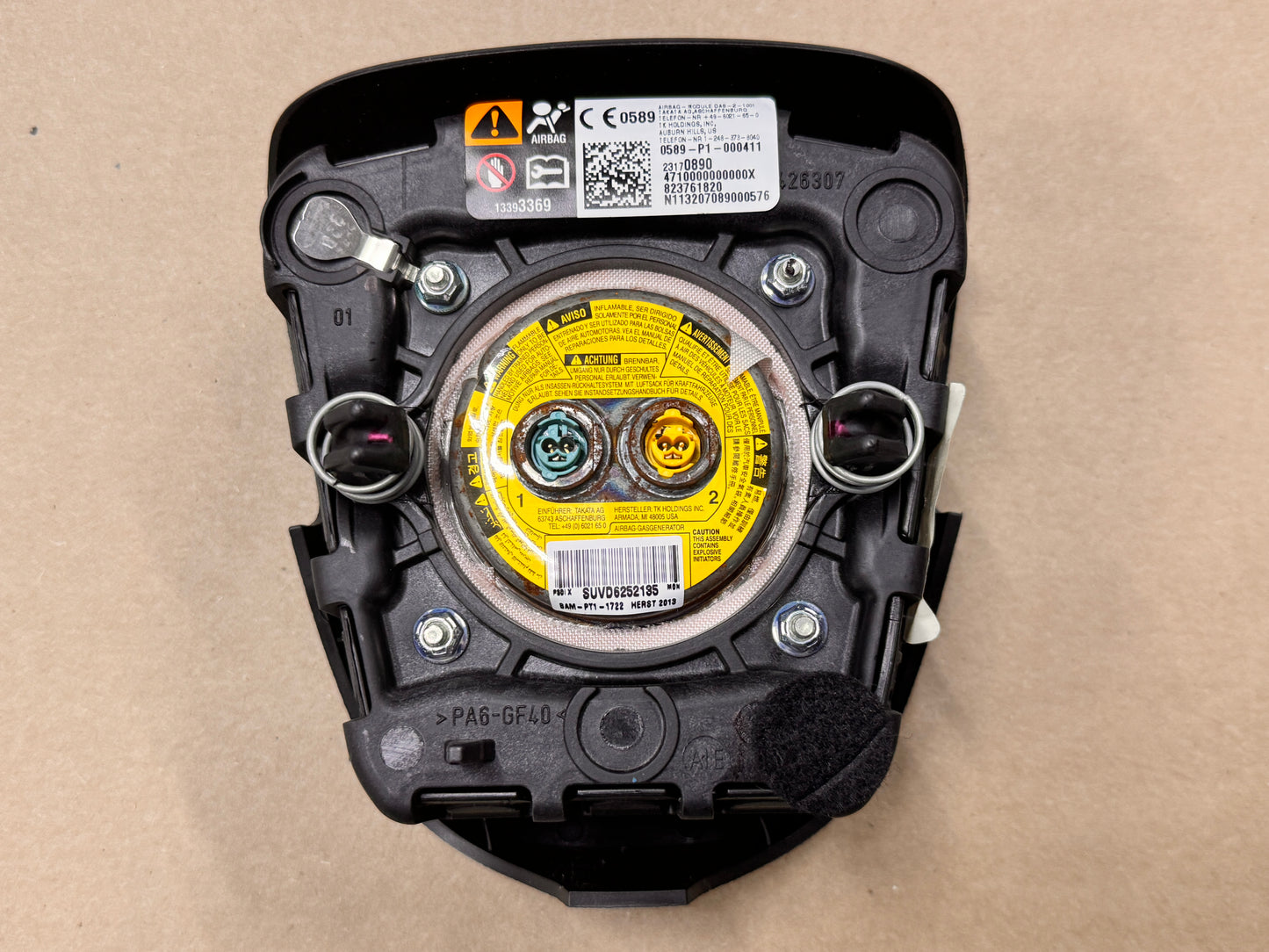 2012-2015 Camaro Steering Wheel Air Bag - OEM