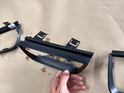 2010-2015 Chevrolet Camaro SS Black Tail Light Trim Bezels 4pc. Set