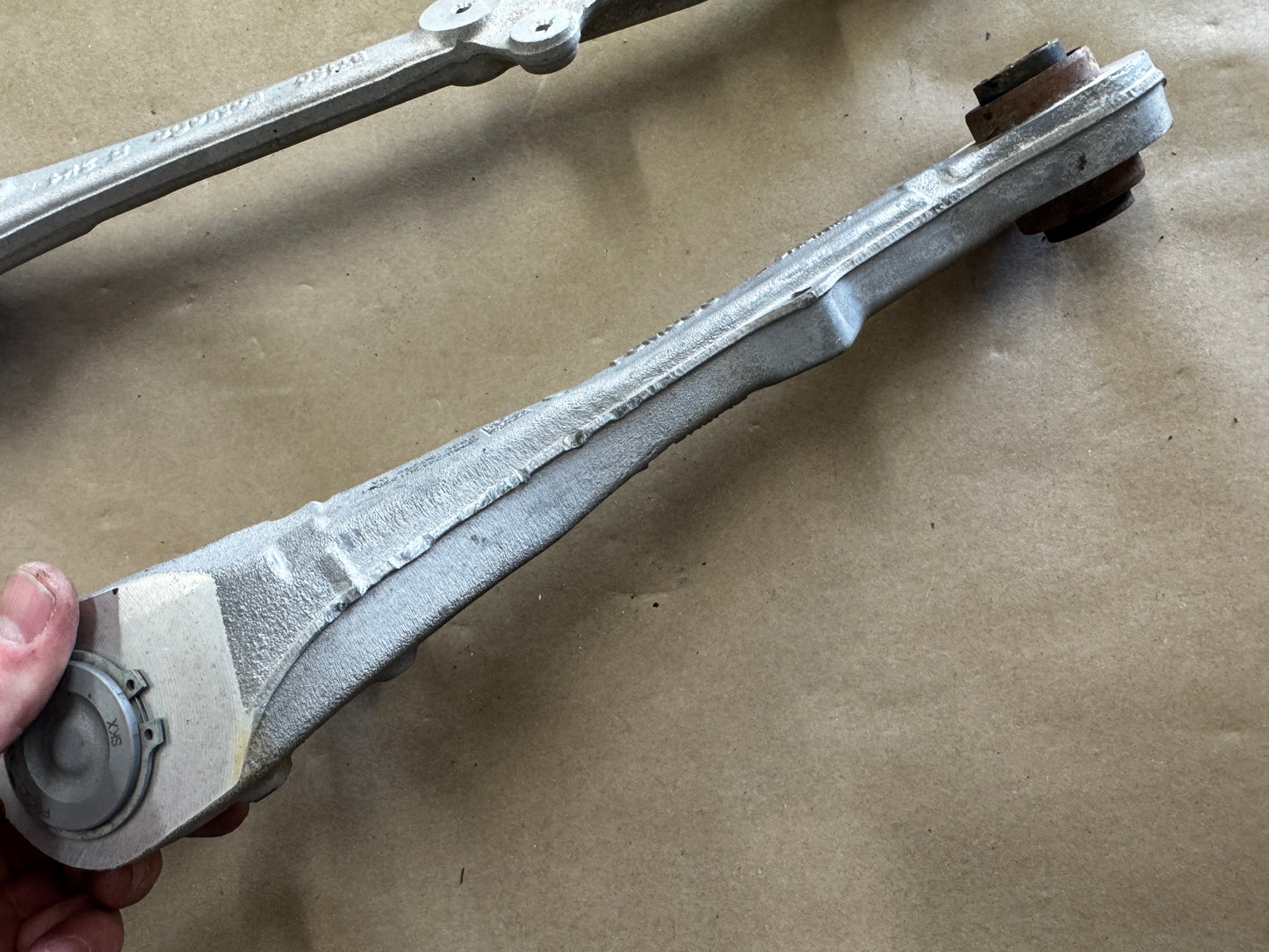 2024-2026 Ford Mustang GT RH Passenger Front Control Arms Frontward Rearward
