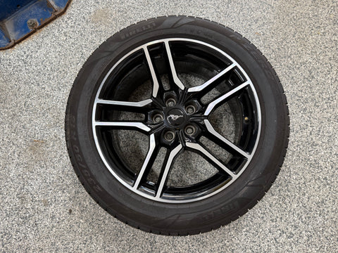 2018-2023 Ford Mustang GT 5.0 18x8" Wheel Rim Pirelli 235/50/18