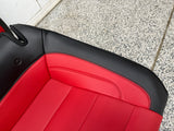 2018-2023 Ford Mustang GT Coupe Rear Seats Red/Black Leather