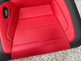 2018-2023 Ford Mustang GT Coupe Rear Seats Red/Black Leather