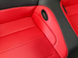 2018-2023 Ford Mustang GT Coupe Rear Seats Red/Black Leather
