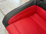 2018-2023 Ford Mustang GT Coupe Rear Seats Red/Black Leather