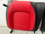 2018-2023 Ford Mustang GT Coupe Rear Seats Red/Black Leather