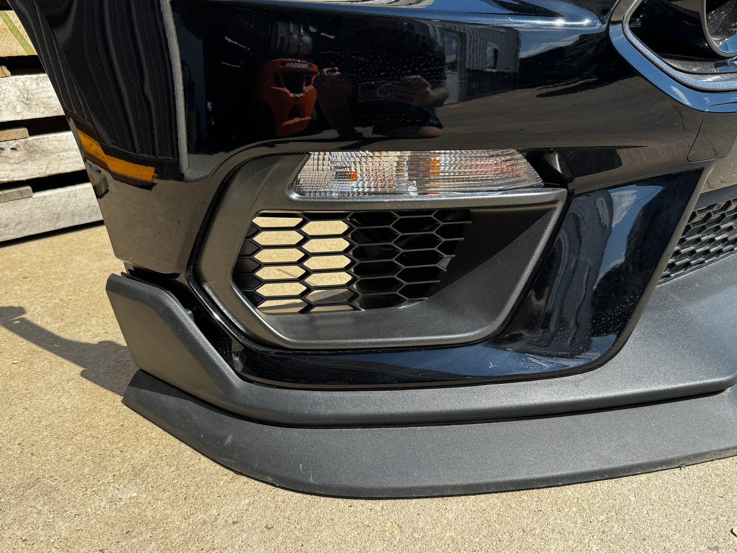 2022 Ford Mustang Mach One Front Bumper Front Grilles Turn Signals Splitter OEM
