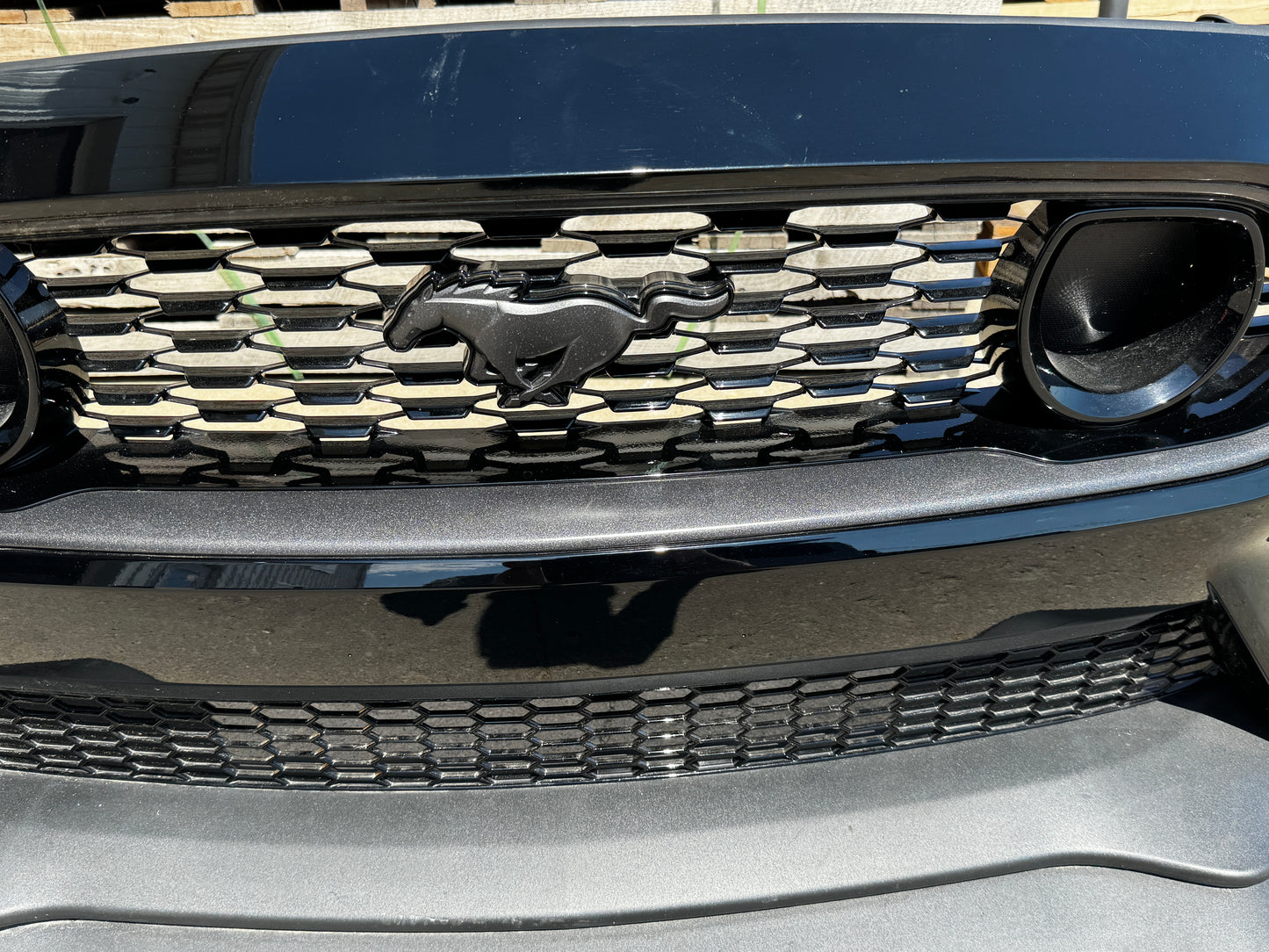 2022 Ford Mustang Mach One Front Bumper Front Grilles Turn Signals Splitter OEM
