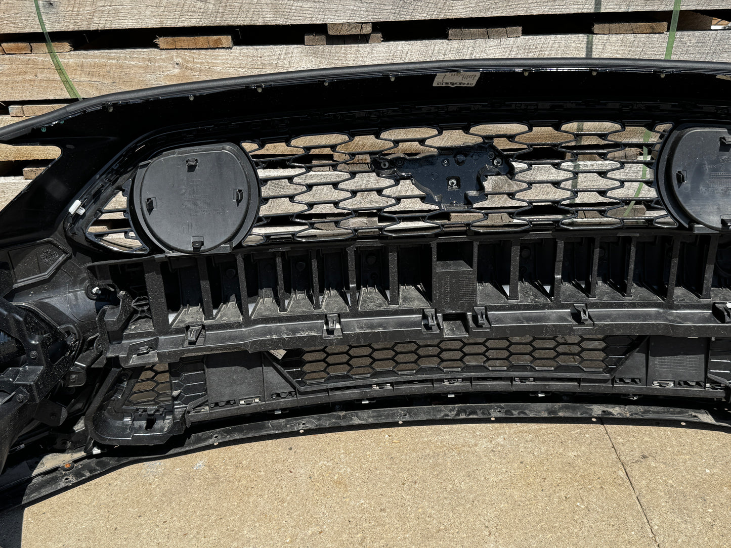 2022 Ford Mustang Mach One Front Bumper Front Grilles Turn Signals Splitter OEM