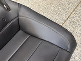 2015-2017 Ford Mustang GT Coupe Rear Seats Black Leather