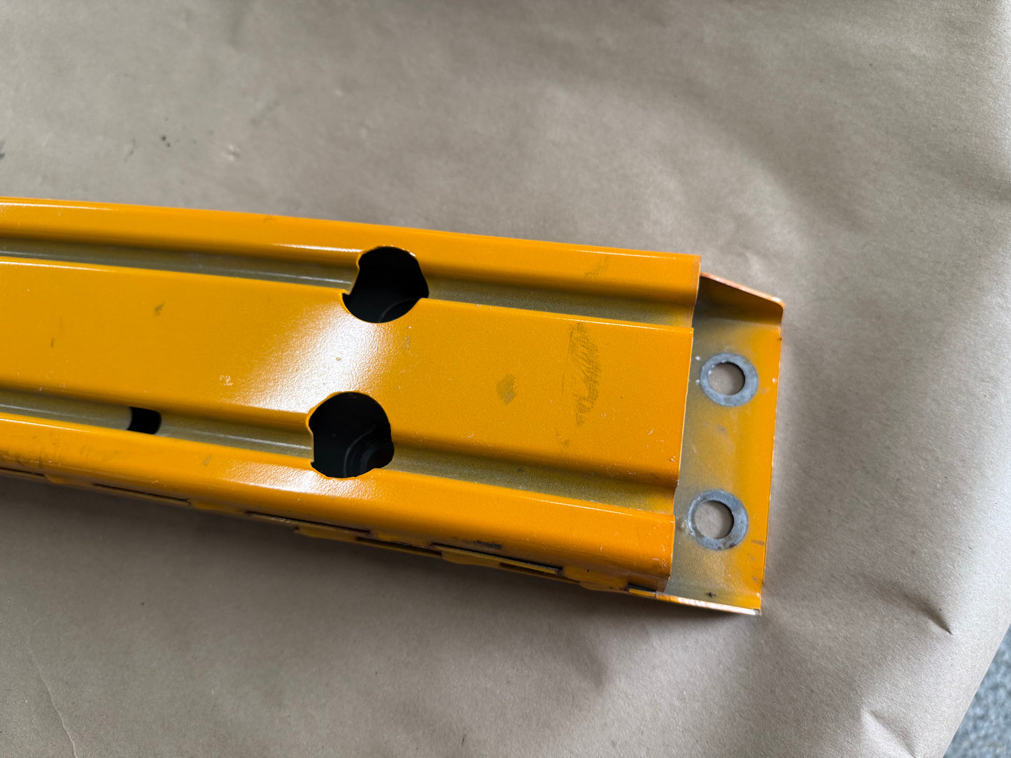 2018-2023 Ford Mustang GT Front Bumper Support Reinforcement "Orange"