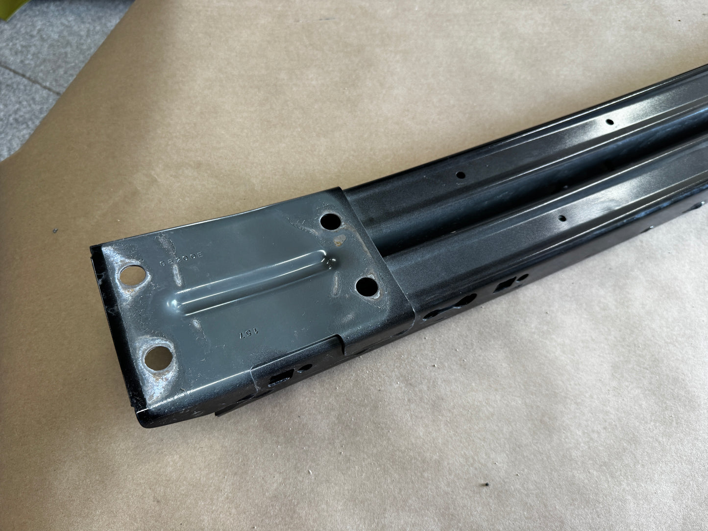 2021-2023 Ford Mustang Mach Front Bumper Support Reinforcement Black - OEM