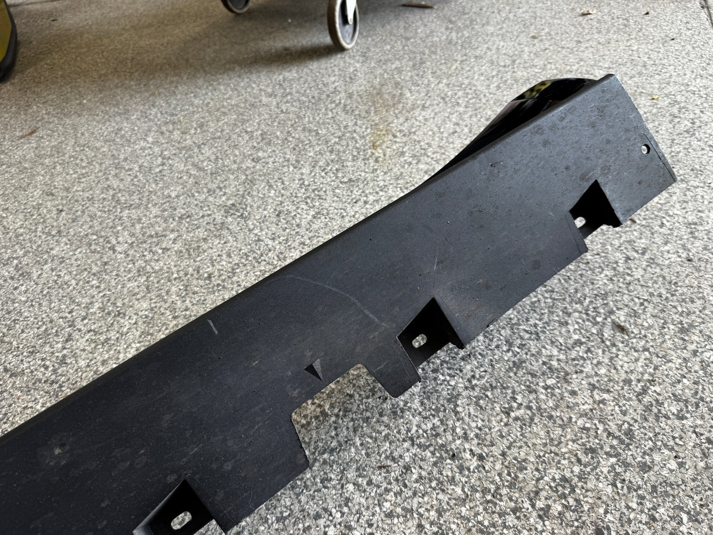 2015-2023 Ford Mustang GT V6 RH Passenger Side Skirt Molding Shadow Black