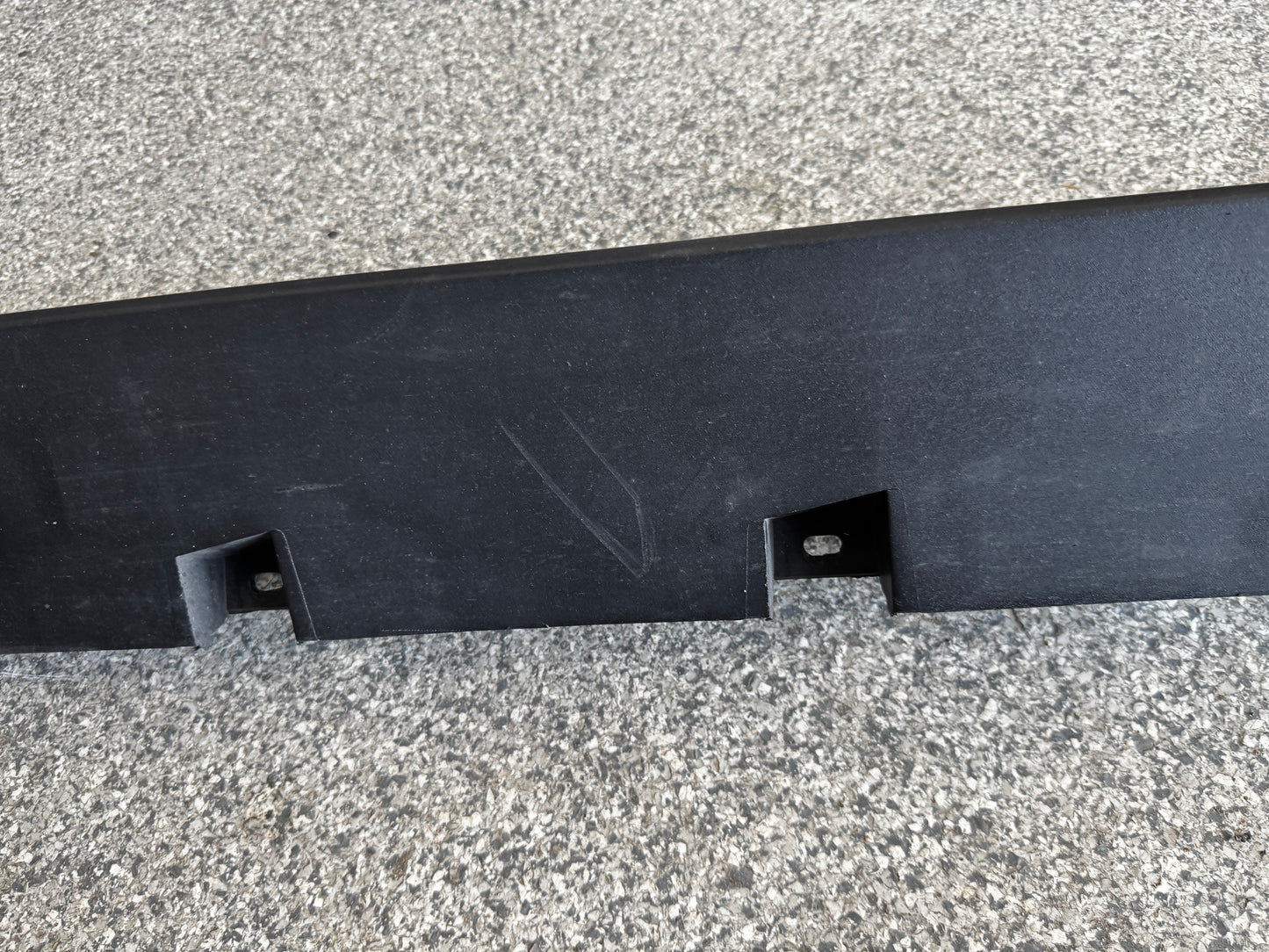 2015-2023 Ford Mustang GT V6 RH Passenger Side Skirt Molding Shadow Black