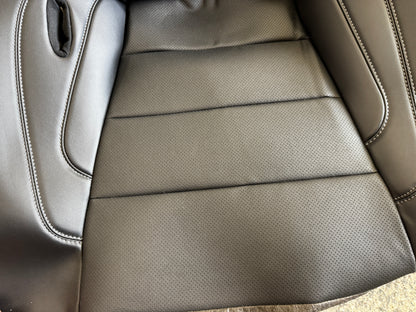 2018-2023 Ford Mustang GT Black Leather Coupe Rear Seat Covers- OEM