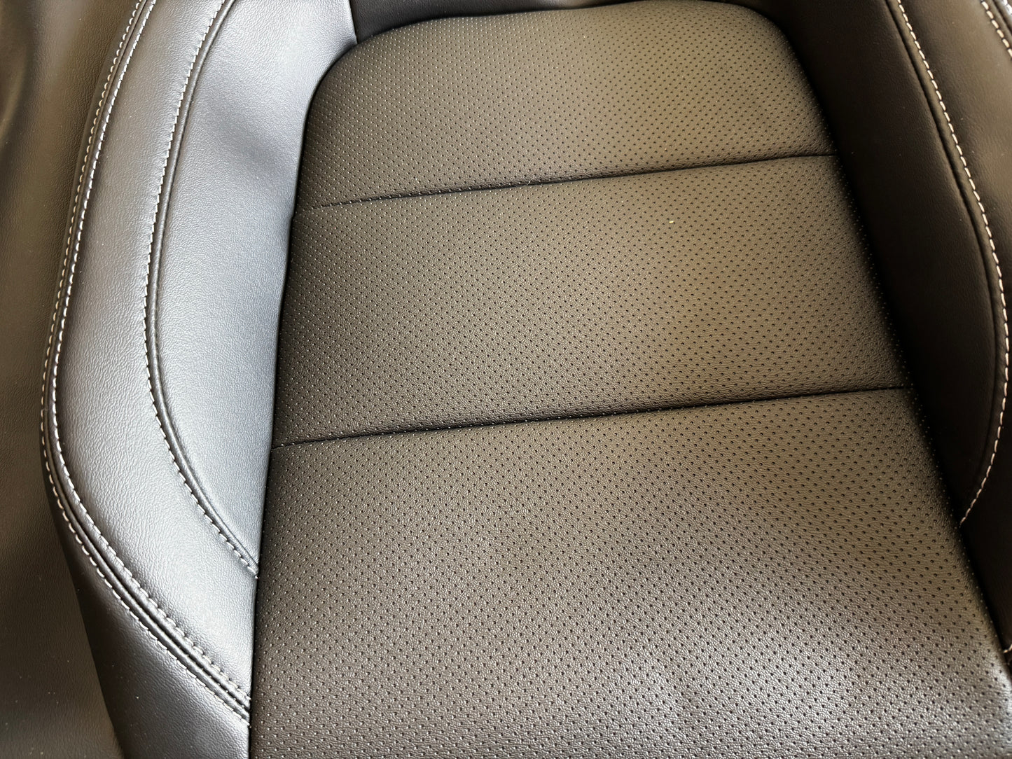 2018-2023 Ford Mustang GT Black Leather Coupe Rear Seat Covers- OEM