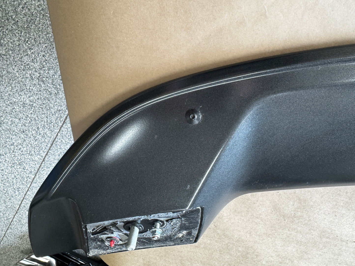 2021-2023 Ford Mustang Mach One Spoiler OEM Matte Charcoal