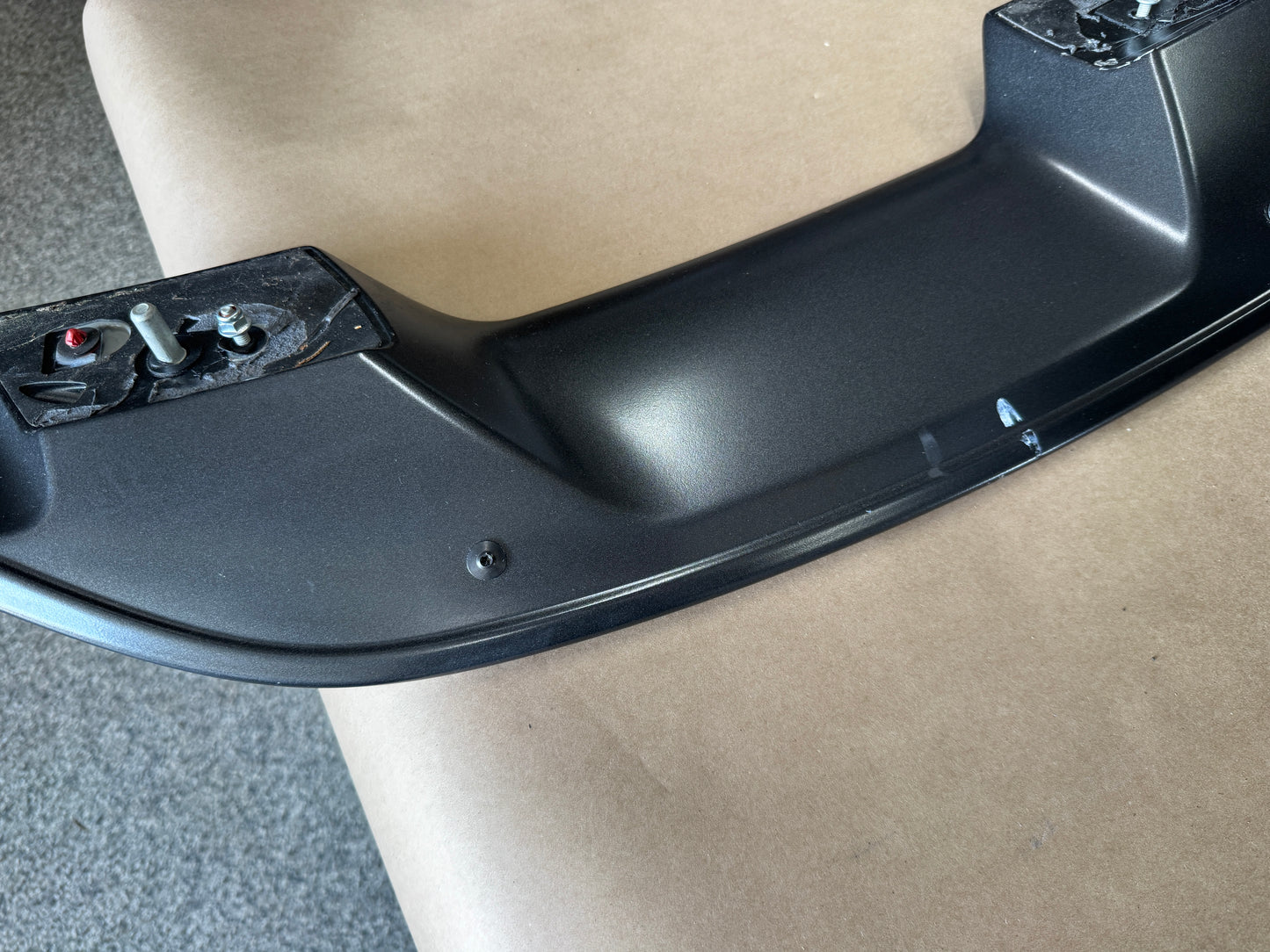 2021-2023 Ford Mustang Mach One Spoiler OEM Matte Charcoal