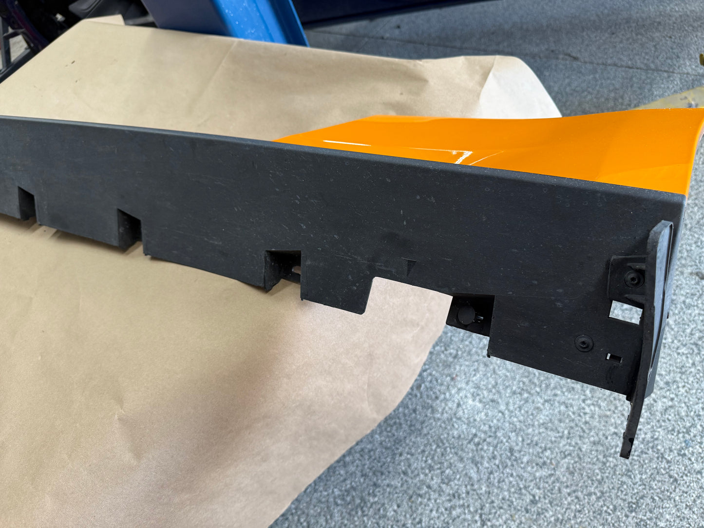 2015-2023 Ford Mustang GT V6 Side Skirt Molding LH Driver Side "Orange"